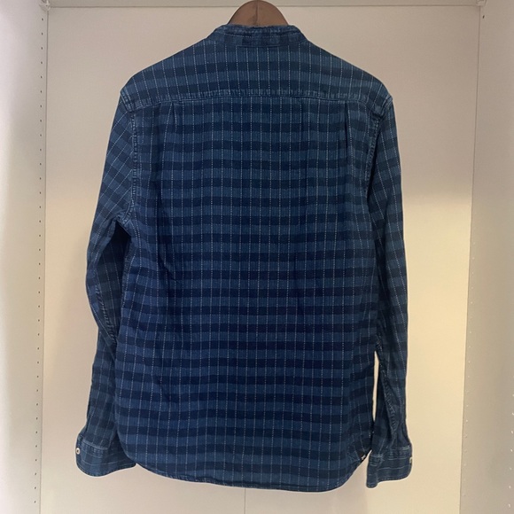 Denham denim plaid shirt - Picture 2 of 6
